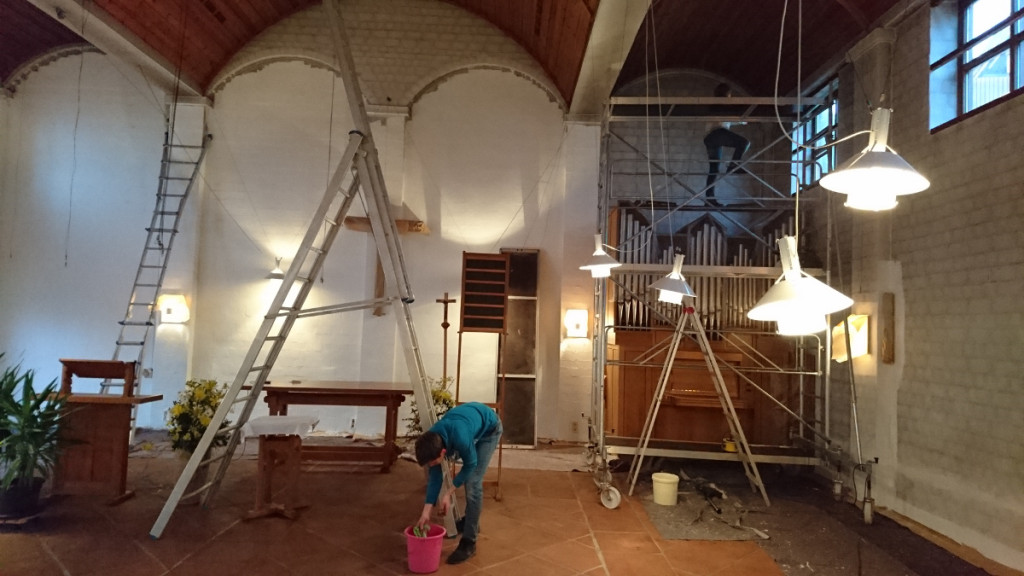 Innenrenovierung Emmauskirche