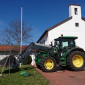 Pflanzaktion bei der Emmauskirche am 20. März