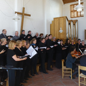 Passionsmusik 30.3.2019- Evangelischer Kirchenchor Bruckmühl/Feldkirchen-Westerham mit der Streichergruppe Rainer Heilmann-Mirow (Rosenheim)