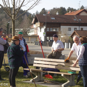 dank der milden Temperaturen: früher Saisonbeginn bei der Grünen Schürze